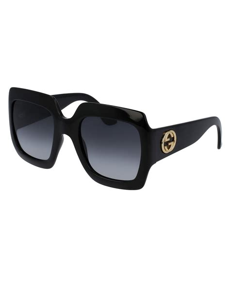 gucci sunglasses 1013 51n pt|gucci women's oversized square sunglasses.